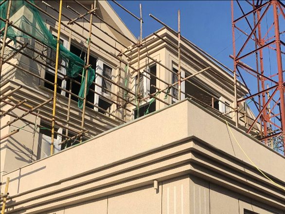 欢五村别墅外墙漆